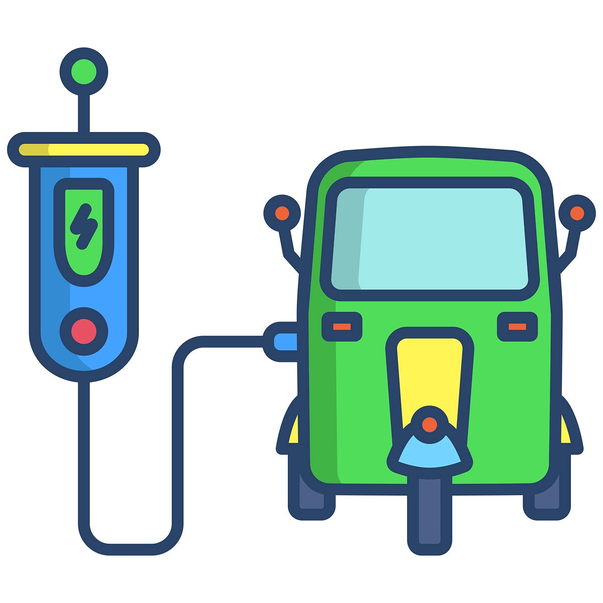 บำรุงรักษารถสามล้อไฟฟ้า